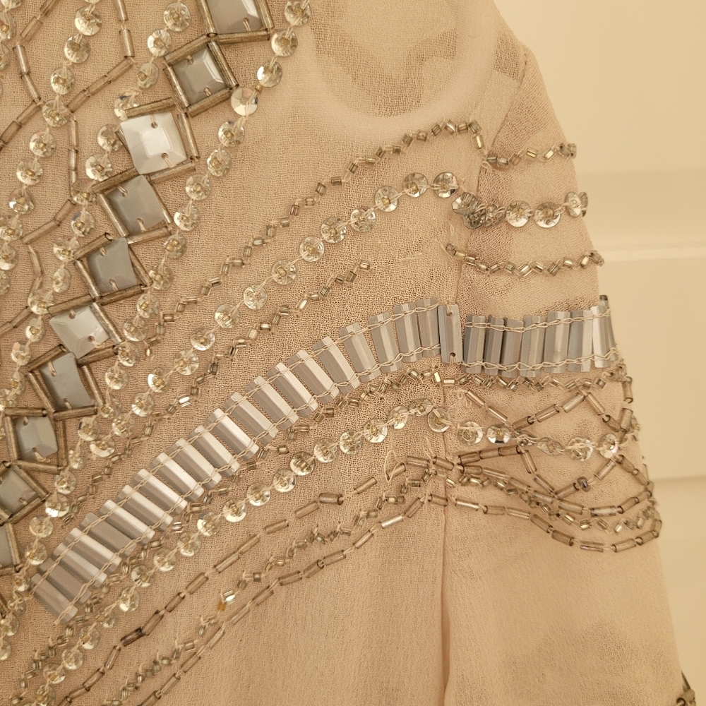 Miss Selfridge intricate beaded top NWT - Picture 9 of 17